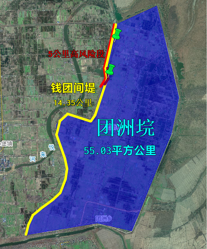 湖南团洲垸实战巡查案例